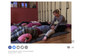 Restorative class featured in the Star Tribune